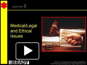 PPT – Medical/Legal And Ethical Issues PowerPoint Presentation | Free ...