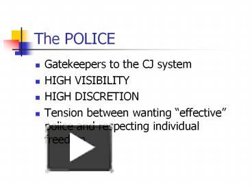 PPT – The POLICE PowerPoint Presentation | Free To Download - Id ...