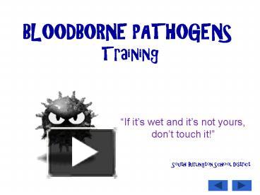 PPT – BLOODBORNE PATHOGENS Training PowerPoint Presentation | Free To ...