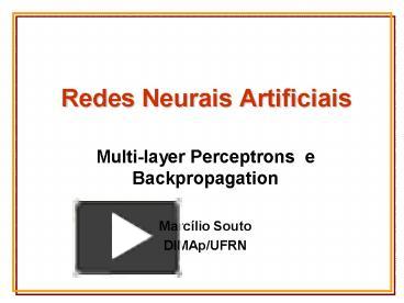 Ppt Redes Neurais Artificiais Powerpoint Presentation Free To