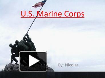 PPT – U.S. Marine Corps PowerPoint Presentation | Free To Download - Id ...