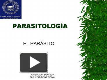Ppt Parasitolog Powerpoint Presentation Free To Download Id D Njkxm