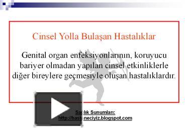 PPT – Cinsel Yolla Bulasan Hastaliklar: PowerPoint Presentation | Free ...