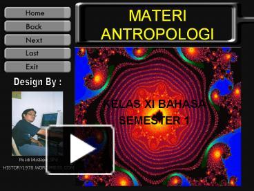 PPT – MATERI ANTROPOLOGI PowerPoint Presentation | Free To Download ...