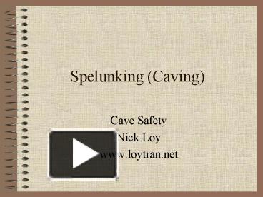 PPT - Cave Formations PowerPoint Presentation, free download - ID