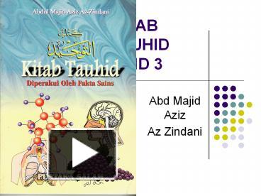 PPT – KITAB TAUHID JILID 3 PowerPoint Presentation | Free To Download ...