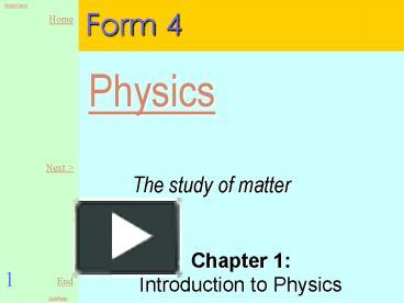 PPT – Chapter 1: Introduction To Physics PowerPoint Presentation | Free ...