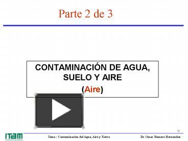 PPT – CONTAMINACI PowerPoint Presentation | Free To Download - Id ...