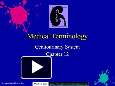 PPT – Medical Terminology PowerPoint Presentation | Free To Download ...