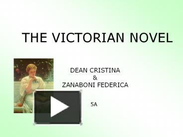 PPT – THE VICTORIAN NOVEL PowerPoint Presentation | Free To Download ...