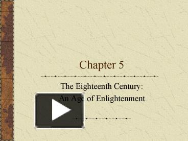 PPT – The Eighteenth Century: PowerPoint Presentation | Free To View ...