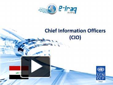 Ppt Chief Information Officers Cio Powerpoint Presentation Free