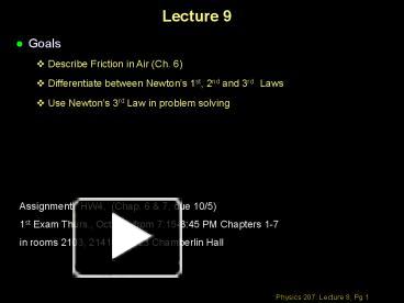 PPT – Physics 207: Lecture 2 Notes PowerPoint Presentation | Free To ...