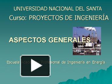 PPT Curso PROYECTOS DE INGENIER PowerPoint Presentation Free To