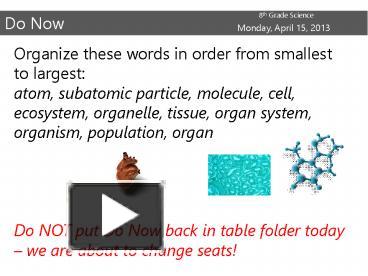 PPT – 8th Grade Science PowerPoint Presentation | Free To Download - Id ...