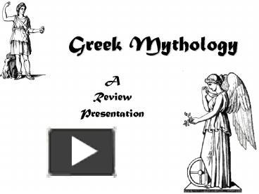 PPT – Greek Mythology PowerPoint Presentation | Free To View - Id ...