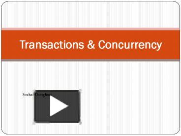 PPT – Transactions PowerPoint Presentation | Free To View - Id: 622aa2 ...