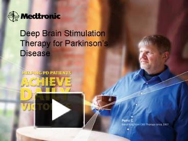 PPT – Deep Brain Stimulation Therapy For Parkinson PowerPoint ...