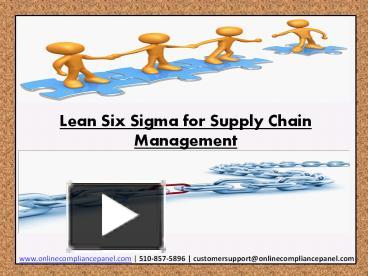 PPT – Lean Six Sigma For Supply Chain Management PowerPoint ...