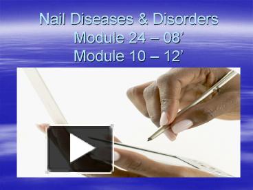 PPT – Nail Diseases PowerPoint Presentation | Free To View - Id: 6ed03f ...