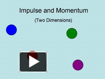 PPT – Impulse And Momentum PowerPoint Presentation | Free To View - Id ...