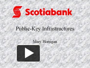 PPT – Public-Key Infrastructures PowerPoint Presentation | Free To View ...