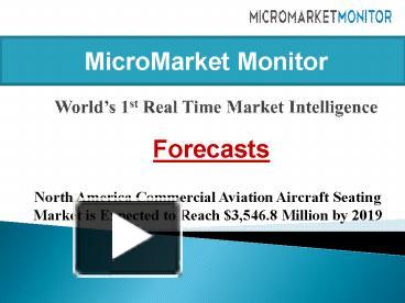 PPT – North America Commercial Aviation Aircraft Seating Market ...