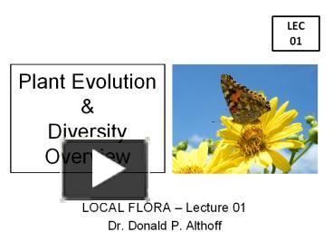 PPT – Plant Evolution PowerPoint Presentation | Free To View - Id ...