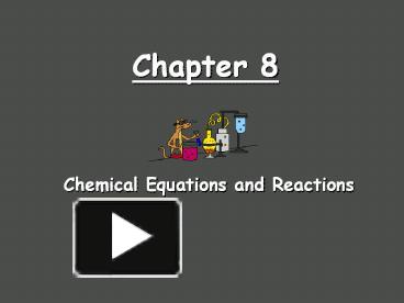 PPT – Chemical Equations And Reactions PowerPoint Presentation | Free ...