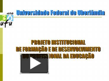 PPT – PROJETO INSTITUCIONAL PowerPoint Presentation | Free To Download ...