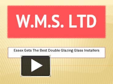 Double Glazing Billericay - Double Glazing Prices Billericay