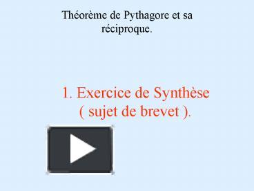 Ppt Exercice De Synth Powerpoint Presentation Free To Download Id Ed B Mte Y