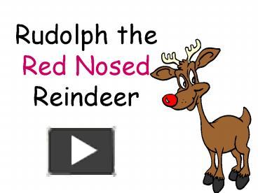 rudolf the rednosed reindeer lyrics
