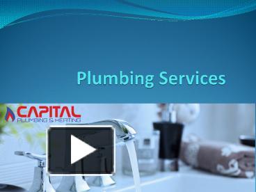 PPT Plumbing Services PowerPoint Presentation Free To Download Id D MjNmN