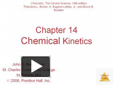 Ppt Chemical Kinetics Powerpoint Presentation Free Download Id 5609537