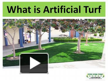 Ppt Artificial Turf Installation Powerpoint Presentation Free To