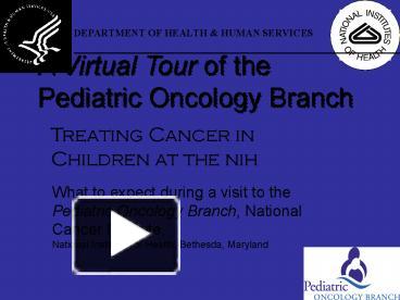 PPT – A Virtual Tour Of The Pediatric Oncology Branch PowerPoint ...