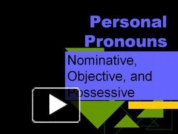 PPT - Pronomes relativos PowerPoint Presentation, free download - ID:4012681