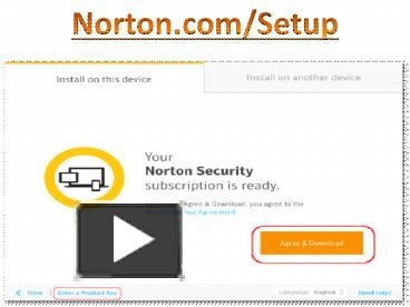 Ppt Norton Com Setup Norton Com Setup Norton Setup Powerpoint Presentation Free To