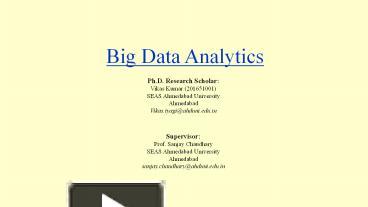 Ppt – Big Data Analytics Powerpoint Presentation 