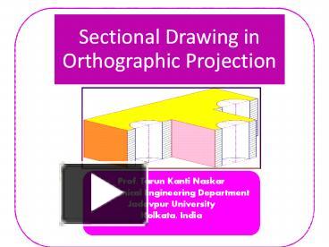 PPT – Sections In Engineering Drawing PowerPoint Presentation | Free To ...