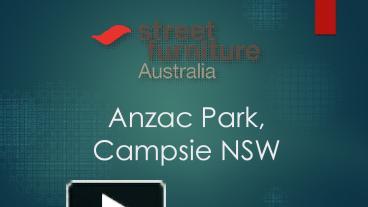 Ppt – Anzac Park, Campsie Nsw Powerpoint Presentation 