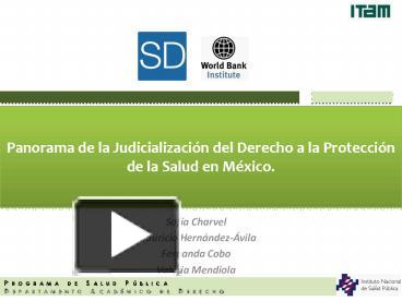 Ppt Panorama De La Judicializaci Powerpoint Presentation Free To