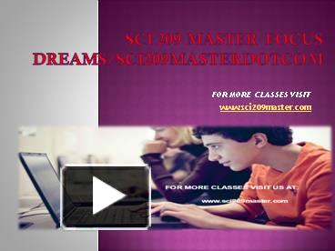 Ppt Sci Master Focus Dreams Sci Masterdotcom Powerpoint