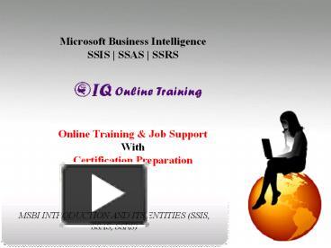 PPT – MSBI(SSIS,SSAS, SSRS) Online Training Course - Job Support ...