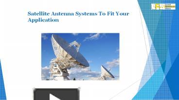 PPT – Satellite Communication Antenna Industry, 2018 Market Research ...