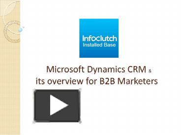 Ppt List Of Companies Using Microsoft Dynamics Crm Powerpoint