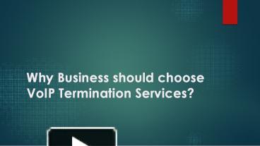 PPT Wholesale Sip Trunking Services USA VoIP Termination Service