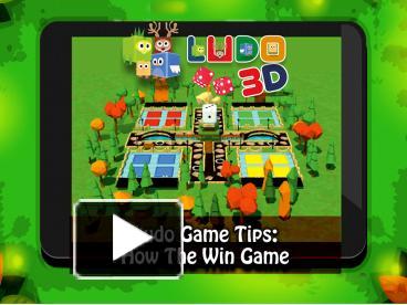 PPT - Ludo Game^J Play Online Ludo Game and Earn Money in 2023 PowerPoint  Presentation - ID:12243290