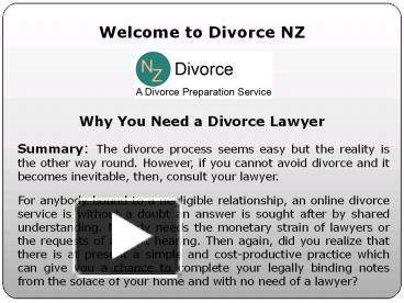 PPT Divorce Lawyers At Divorcenz 1 PowerPoint Presentation Free